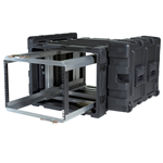 SKB 24" Deep Removable 7U Shock Mount Rack Case 3RR-7U24-25B