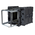 SKB 24" Deep Removable 11U Shock Mount Rack Case 3RR-11U24-25B