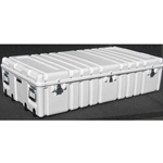 Parker Plastics Shipping Container with Recessed Edge Casters and Lift Off Lid SW 5730-14-T