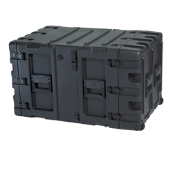 SKB 24" Deep Static 9U Shock Mount Rack Case 3RS-9U24-25B