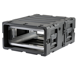 SKB 24" Deep Removable 4U Shock Mount Rack Case 3RR-4U24-25B