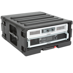 SKB 4U Roto Rolling Rack Mount Case 1SKB-R4UW