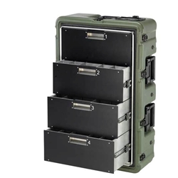 Pelican Hardigg Medchest 4 Drawer Case 472-MEDCHEST3-4D