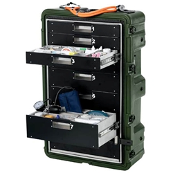 Pelican Hardigg Medchest 8 Drawer Case 472-MEDCHEST3-8D