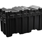 Pelican Hardigg AL (All Latch) XX-Large Shipping Case AL5424 Empty No Foam w/ Edge Casters